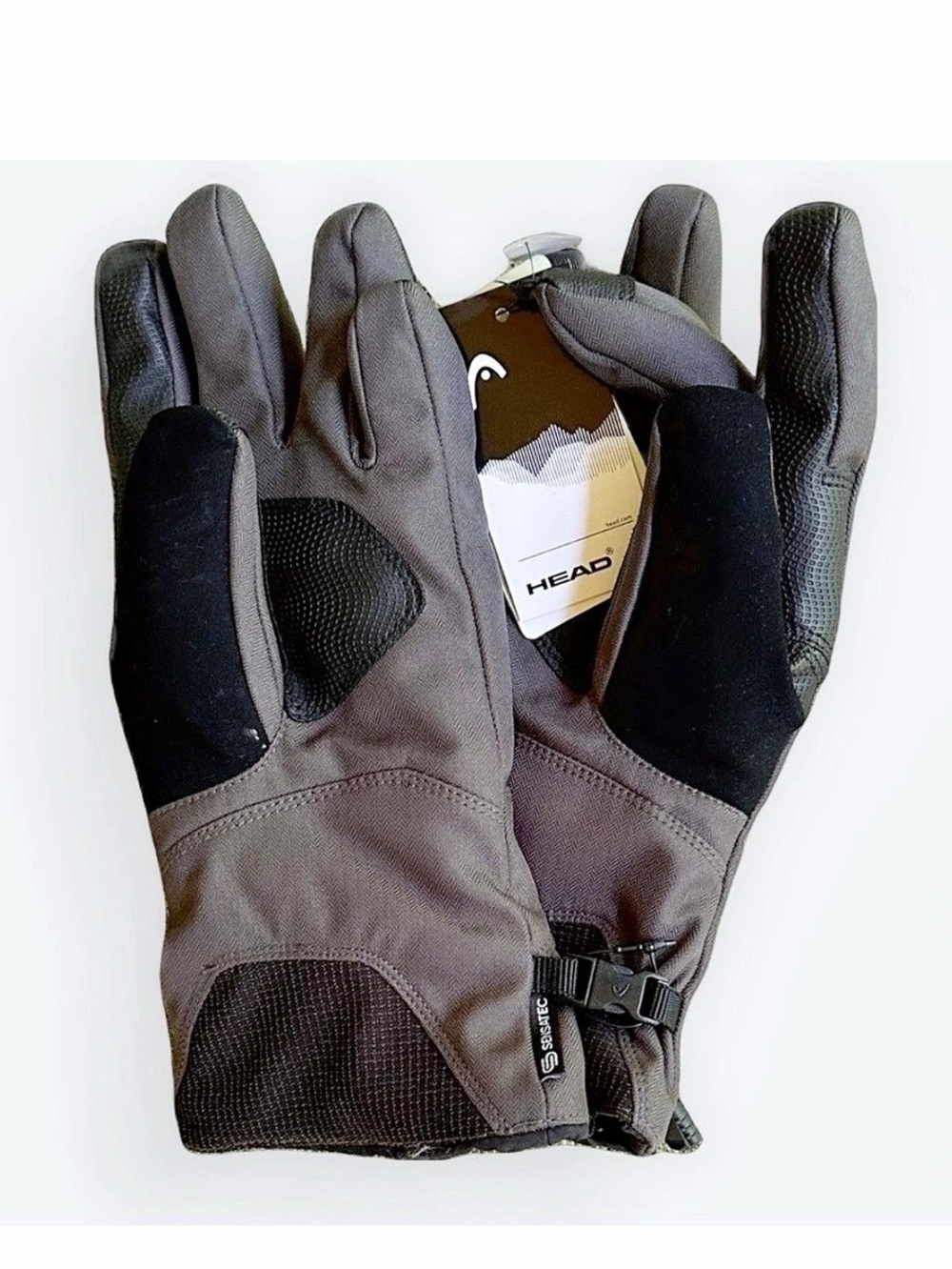 HEAD Unisex Adult Ski Gloves Brown & Black Size Large